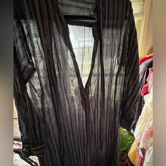 DOEN JUNCO DRESS SORRENTO STRIPE S - Picture 5 of 6